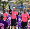 Combate ao feminicídio em campo: campanha chega ao futebol de várzea em Mauá 
