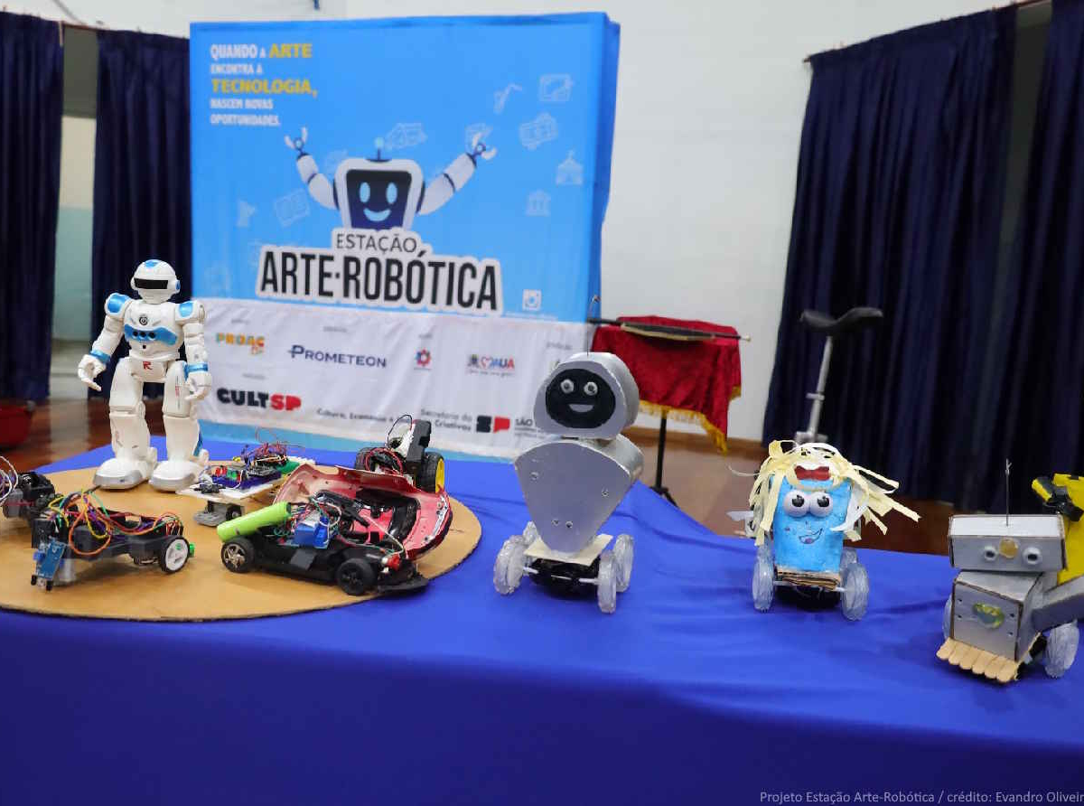  Projeto Estação Arte-Robótica / crédito: Evandro Oliveira - PMM