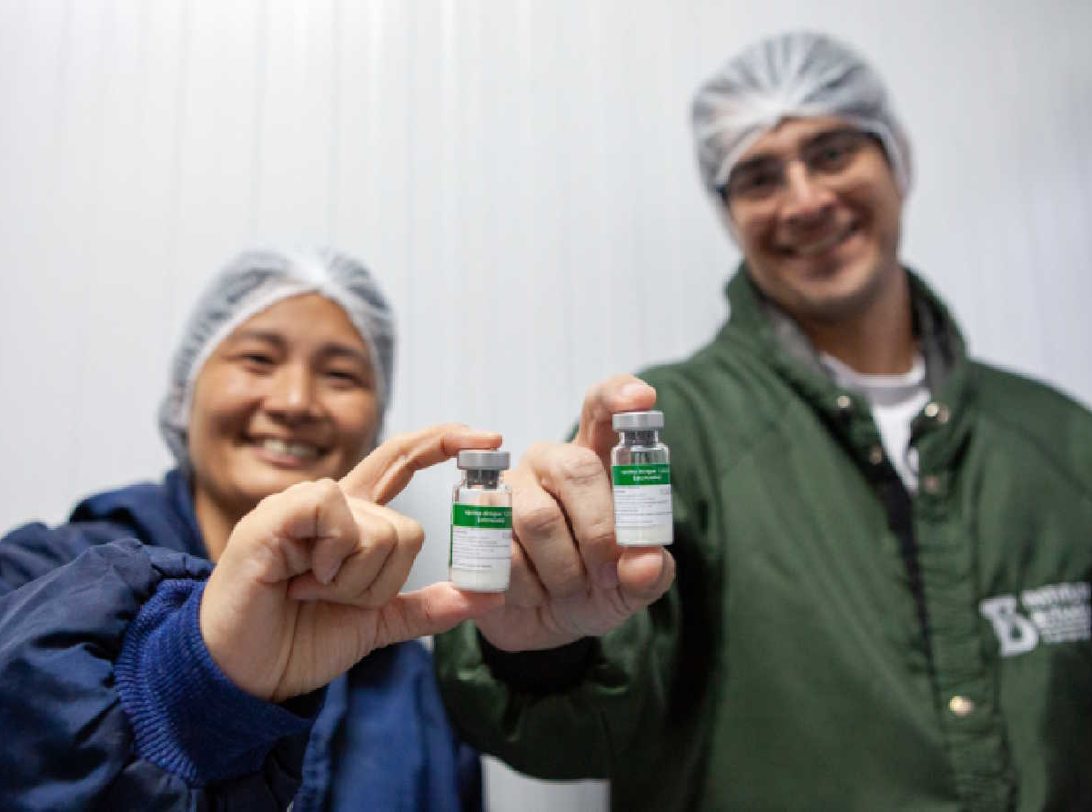 Butantan-DV, vacina da dengue / Foto: divulgação Instituto Butantan