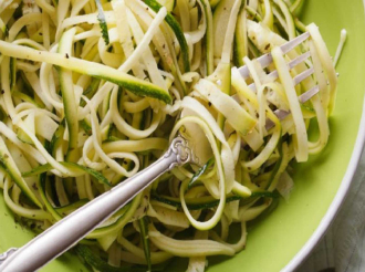 Receita de Macarrão vegetal - O