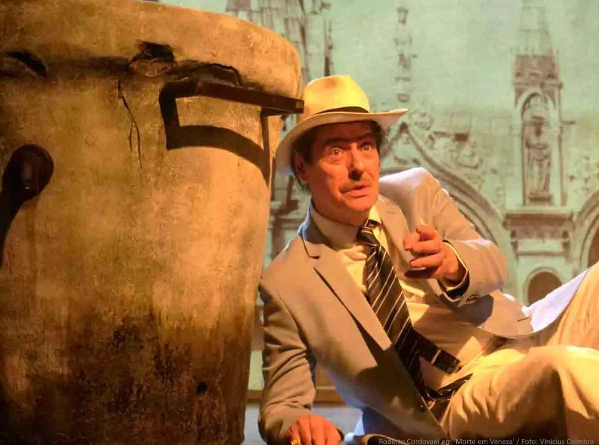 Roberto Cordovani em 'Morte em Veneza' / Foto: Vinicius Coimbra