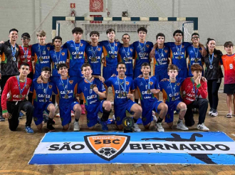 Quarteto de São Bernardo é convocado para a Seleção Brasileira Infantil Masculina de Handebol