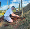Área degradada no Parque Miami, em Santo André é reflorestada
